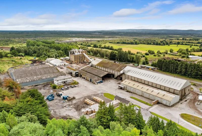 Bord na Mona put recently closed factory in Offaly up for sale