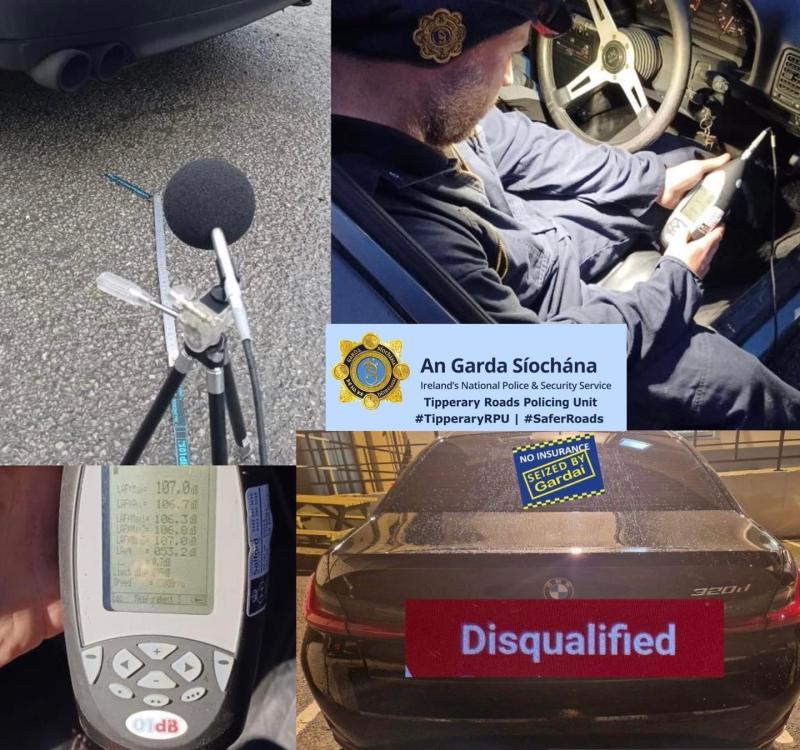 Gardaí intercepting illegally modified cars in Midlands