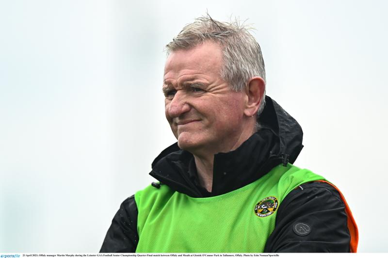 No surprise as Martin Murphy opts out of Offaly senior football manager's jolb