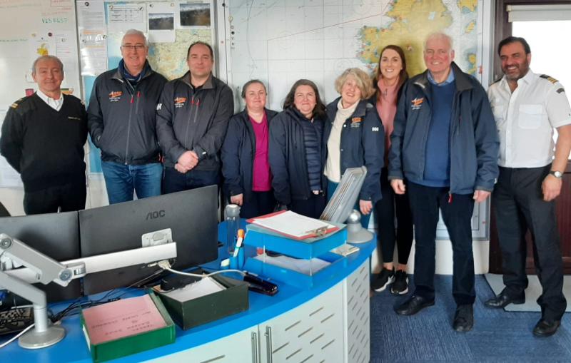 A busy and productive time for volunteers at Lough Derg RNLI lifeboat station