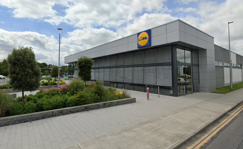 Lidl on Church Road in Tullamore