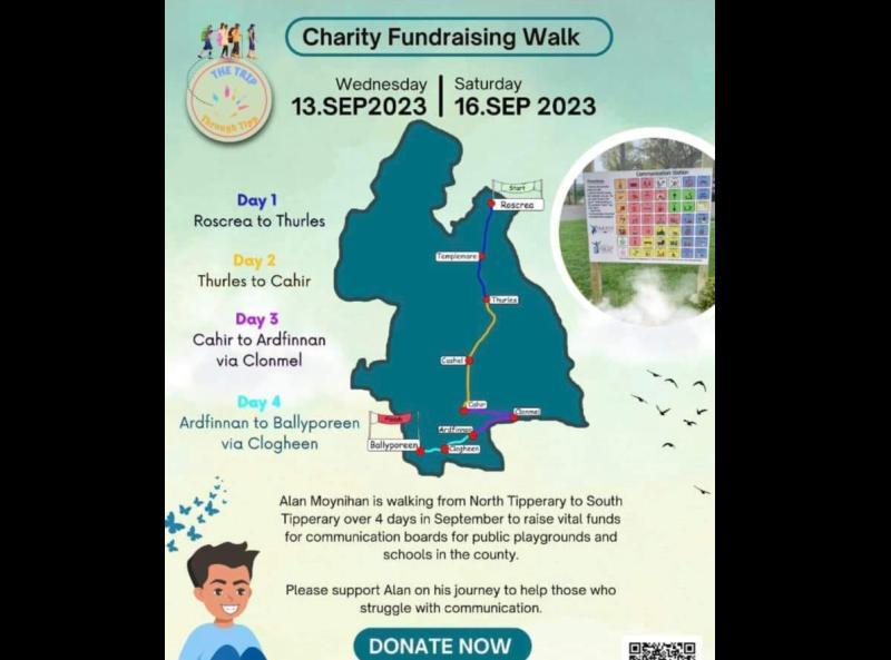 Roscrea Garda plans charity 'Trip Through Tipp' walk