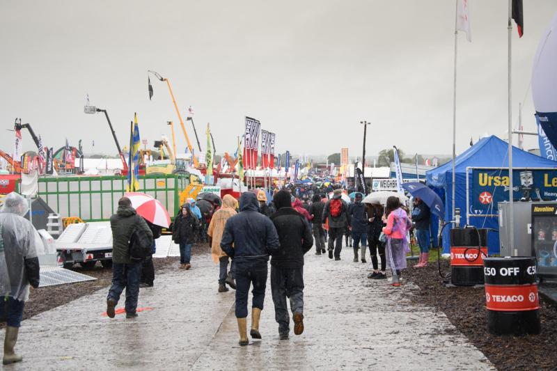 The latest Met Eireann weather forecast for the National Ploughing is not looking great