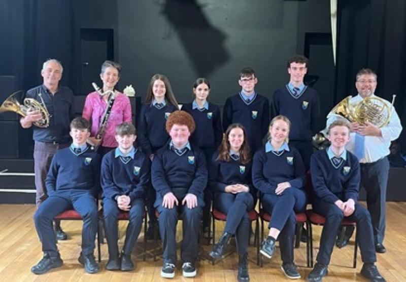 Offaly students enjoy making music In local theatre
