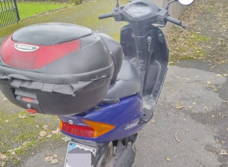 Gardaí catch moped rider driving drunk without tax, license or insurance