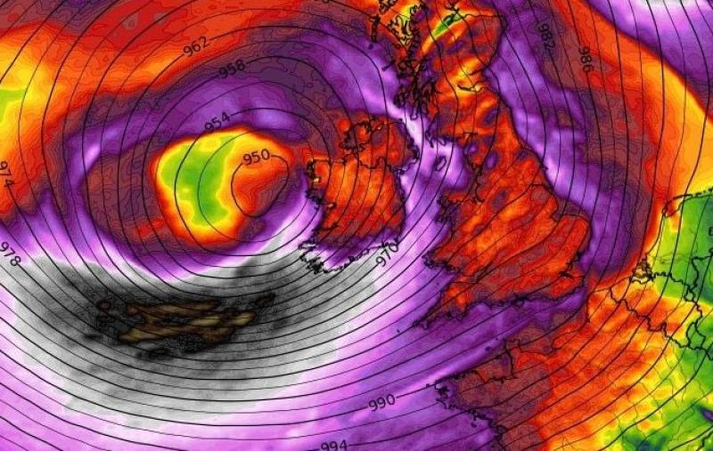 Ireland weather alert: 'Powerful jet stream' looks set to bring storm to Ireland