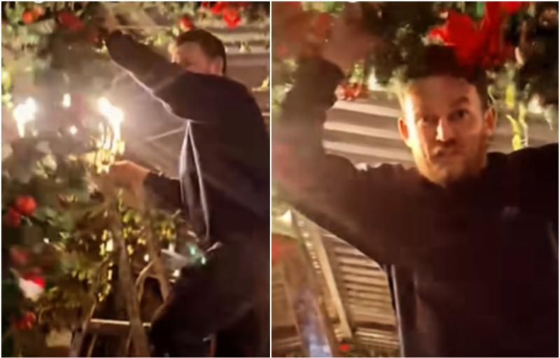 Offaly pub says 'up yours' to anyone saying it's too early as they put up Christmas decorations