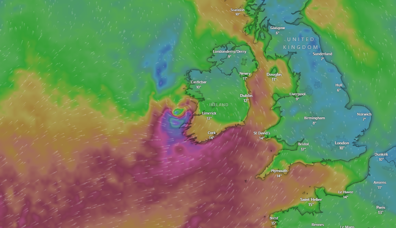 Offaly hit with Status Orange warning with Storm Debi to batter Ireland