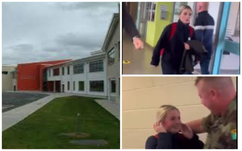 WATCH: Midlands army dad surprises daughter as he comes home from overseas