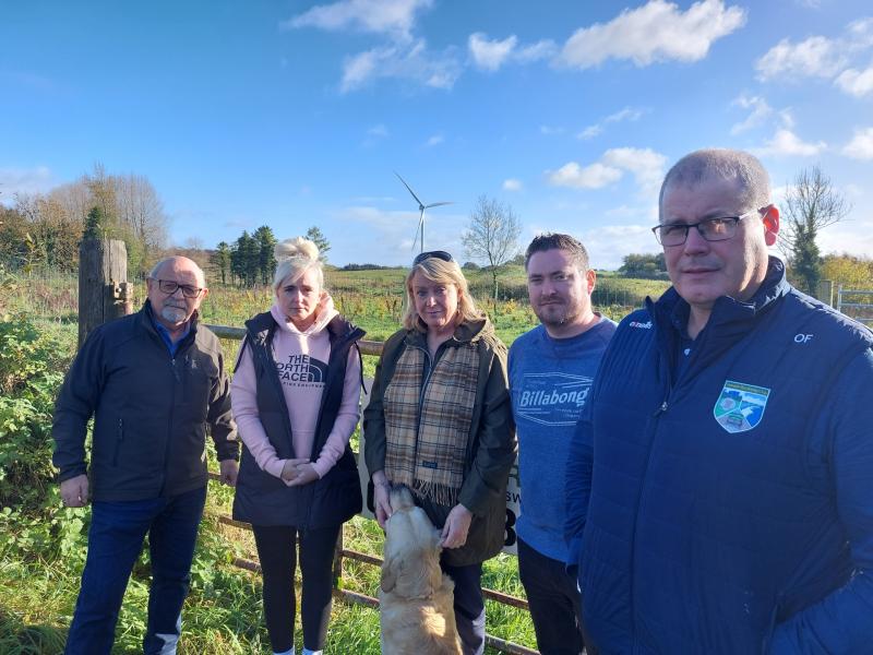Offaly residents are worried about Wind Farm's effect on their health