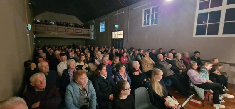 Traditional entertainment brings out the crowd for Citeaux Hall Variety Concert