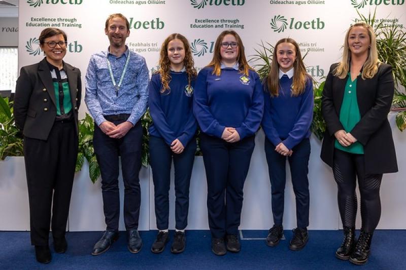 Offaly school's Headstrong team receives Cycle Against Suicide Ambassador School Award