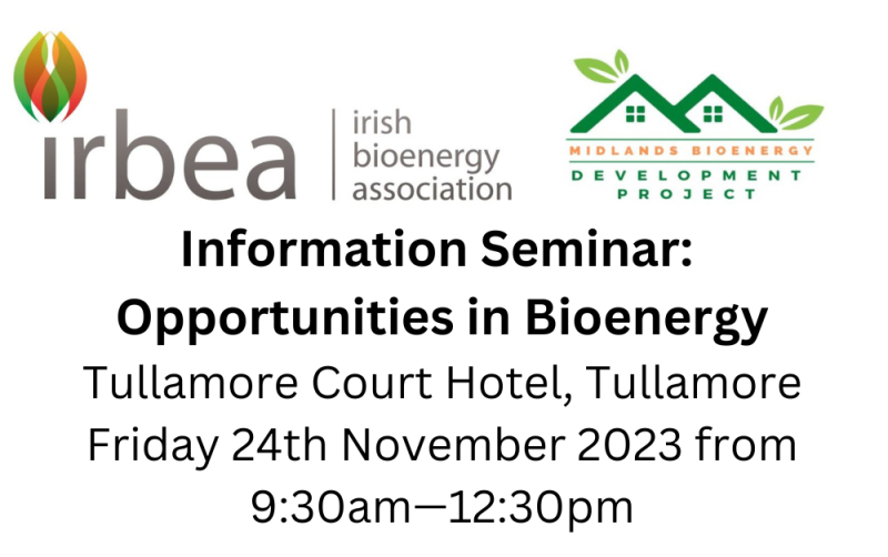 Free roadshow to highlight business opportunities in bioenergy!