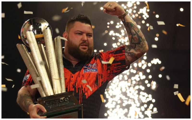 World darts champion Michael Smith, for Goalpost sports bar in Tullamore