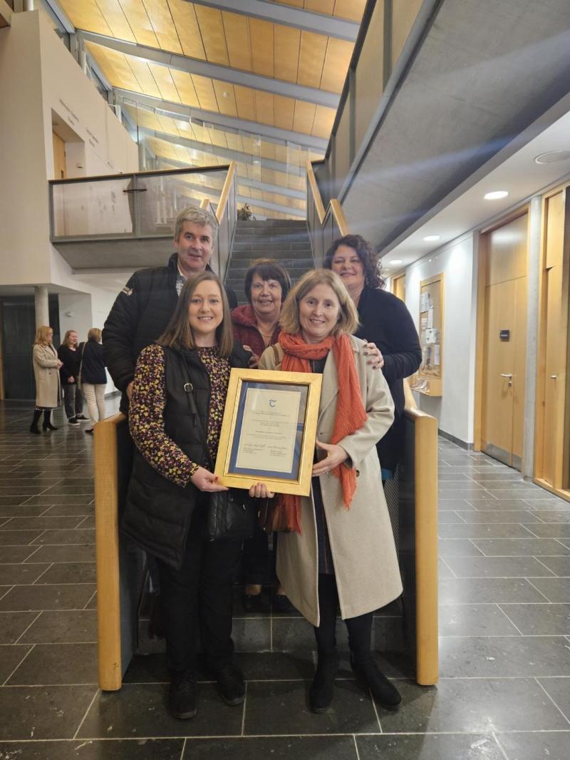 Rural Development group recognised at County Council Awards night