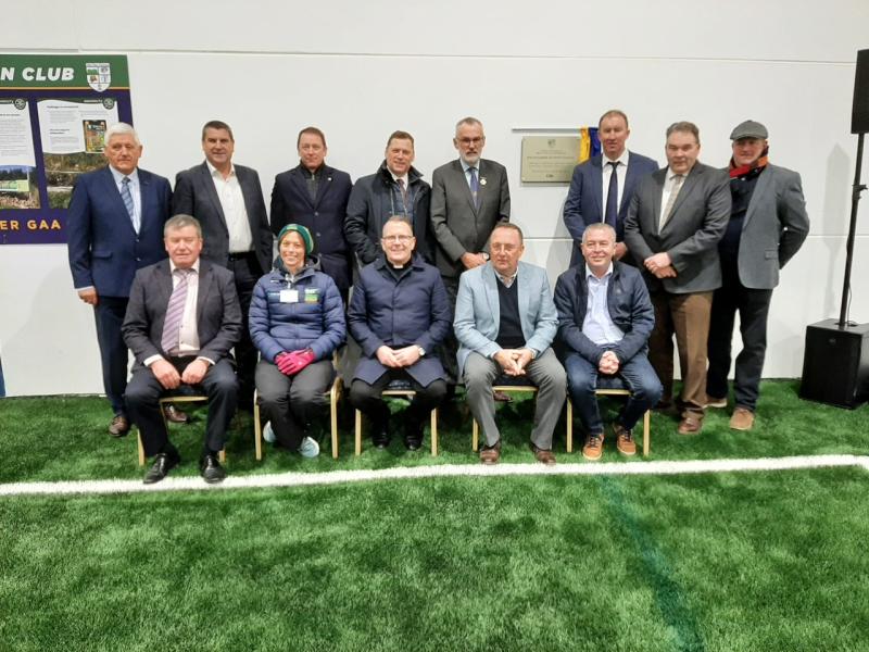 GAA president officially opens state of the art indoor activity centre in Offaly club