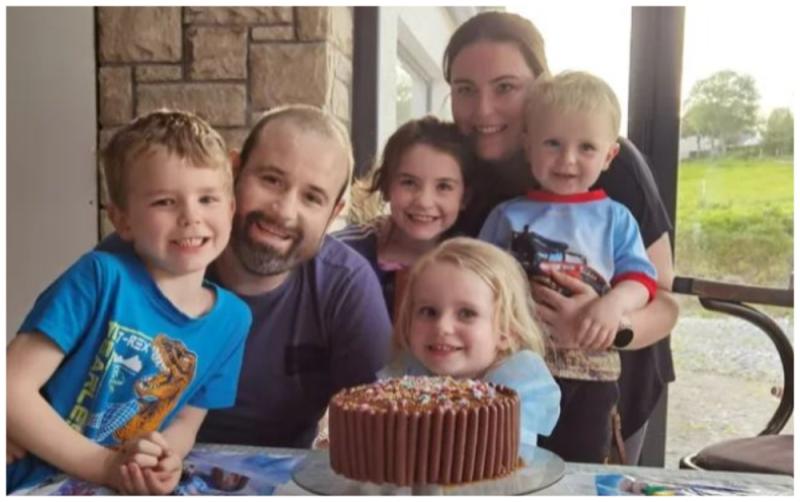 Fundraiser for family of young Offaly father who died from cancer surpasses €100,000