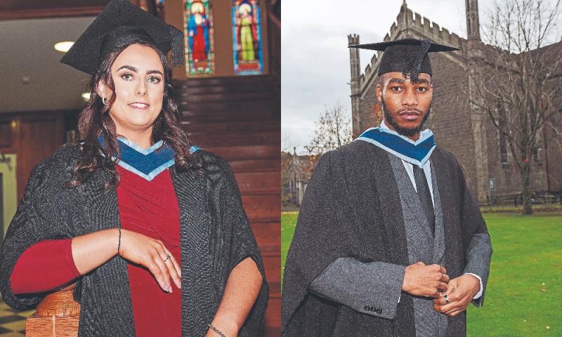 Offaly students celebrate graduation at Carlow College