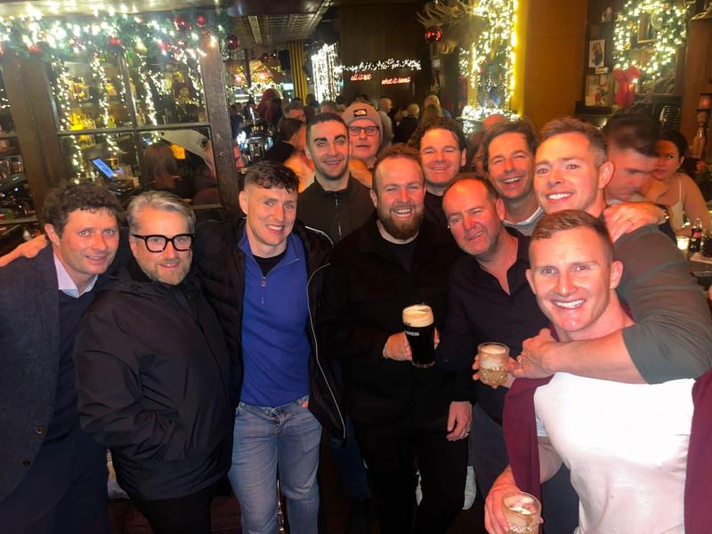 Shane Lowry spotted having Christmas pints with some very famous faces