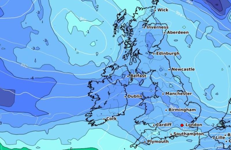 Brutal weather forecast for Ireland with wind and rain before temperatures drop