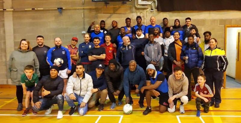 Roscrea indoor soccer tournament helps asylum seeker integration
