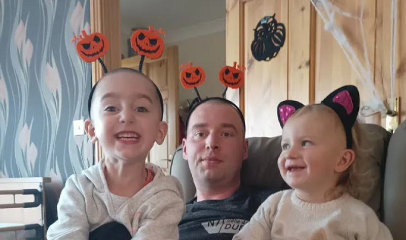 'It started with a numbness' - Midlands dad found to have brain tumour after two symptoms