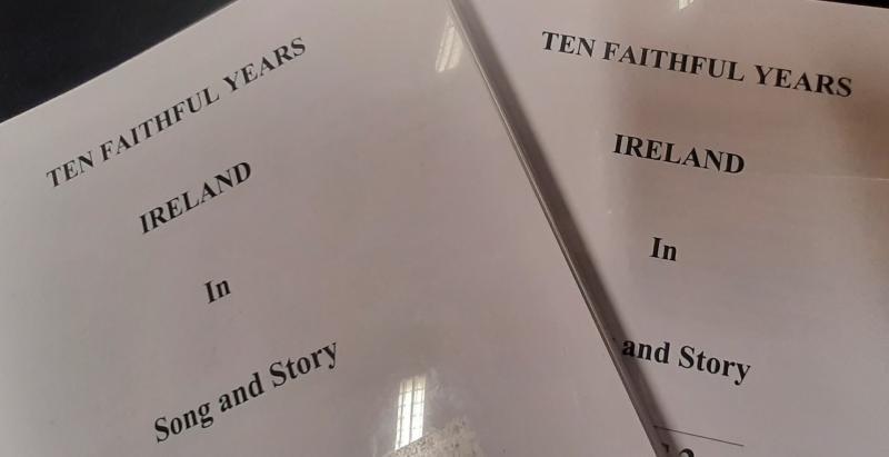 Offaly man's 'Ten Faithful Years' book will chart stories and songs from revolutionary period