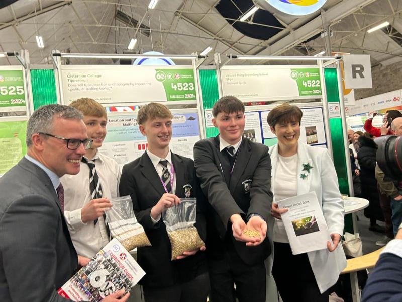 Local students enjoyed busy few days at the BT Young Scientist and Technology Exhibition