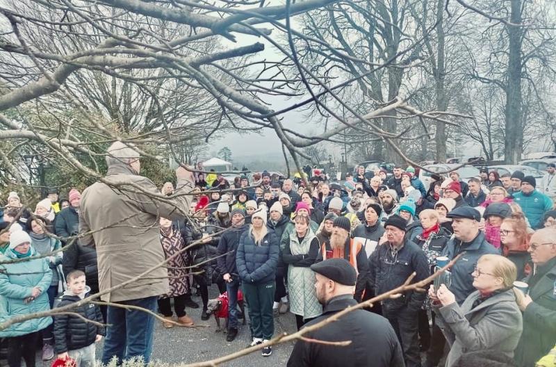 Roscrea protest shows 'government is on the run with immigration' - Lowry