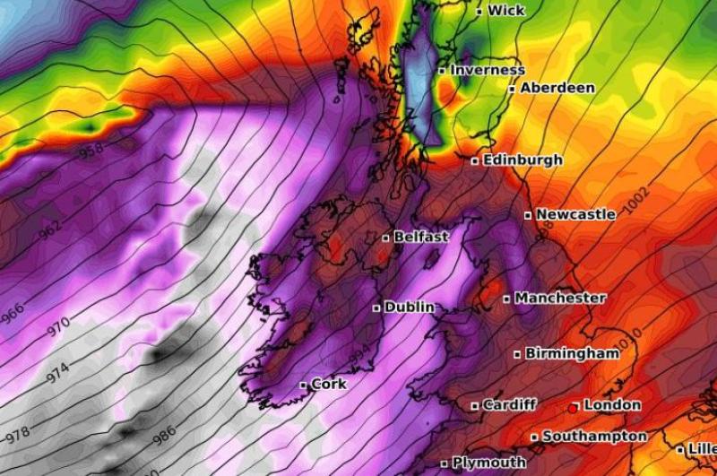 Ireland on alert as Storm Isha set to batter country with very strong winds