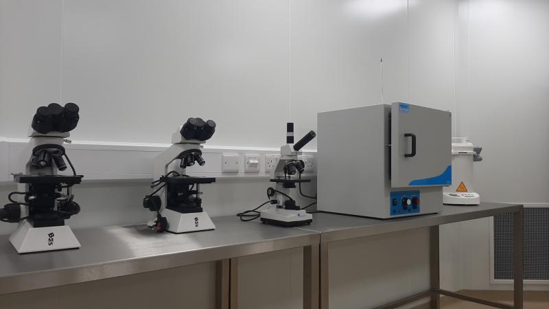 Clean room at Midlands Skills Centre