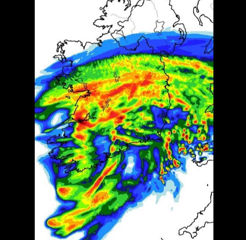 Ireland braces for 'torrential rain' as temperatures set to plunge below freezing