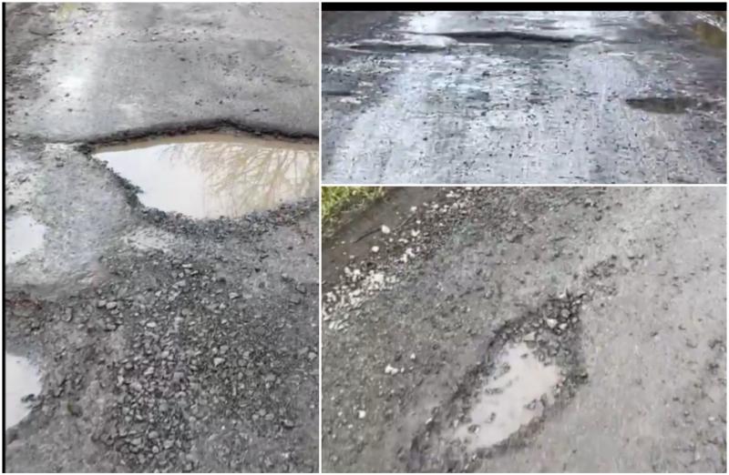 WATCH: 'Is this Offaly's worst road' - Anger over brutal condition of Offaly road