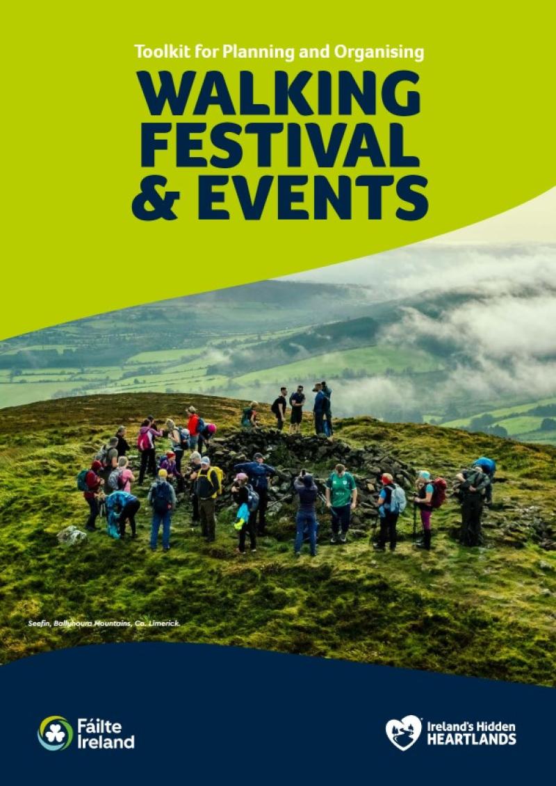 Ireland's Hidden Heartlands publishes Toolkit to guide communities planning walking festivals