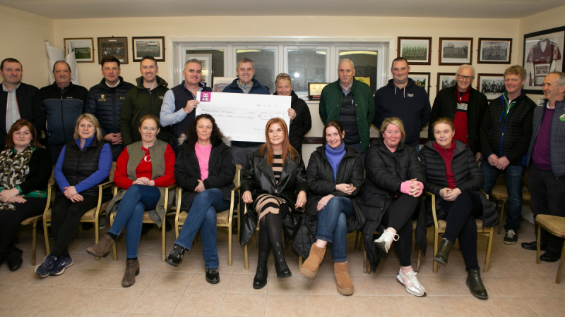 Offaly GAA club raises over €50,000 for Kinnitty boy who lost his leg in tractor accident