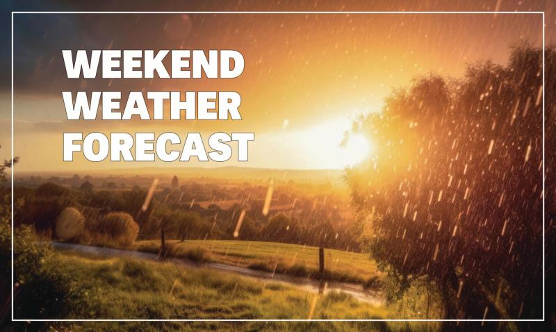Met Eireann weather forecast for Ireland for the weekend