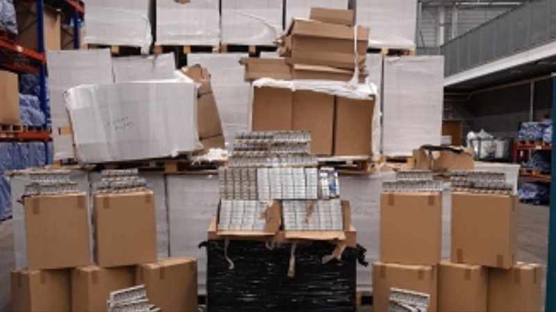 Illegal cigarette factory making hundreds of thousands of fake 'Marlboros' busted by Revenue