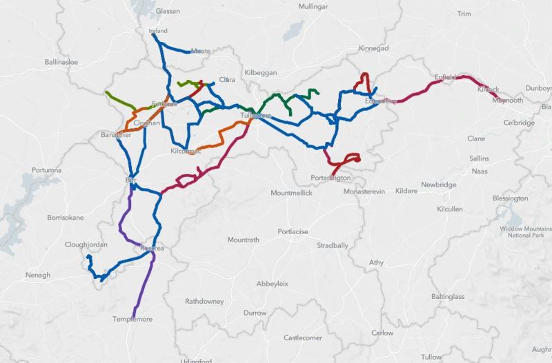 Offaly Local Link door to door bus services