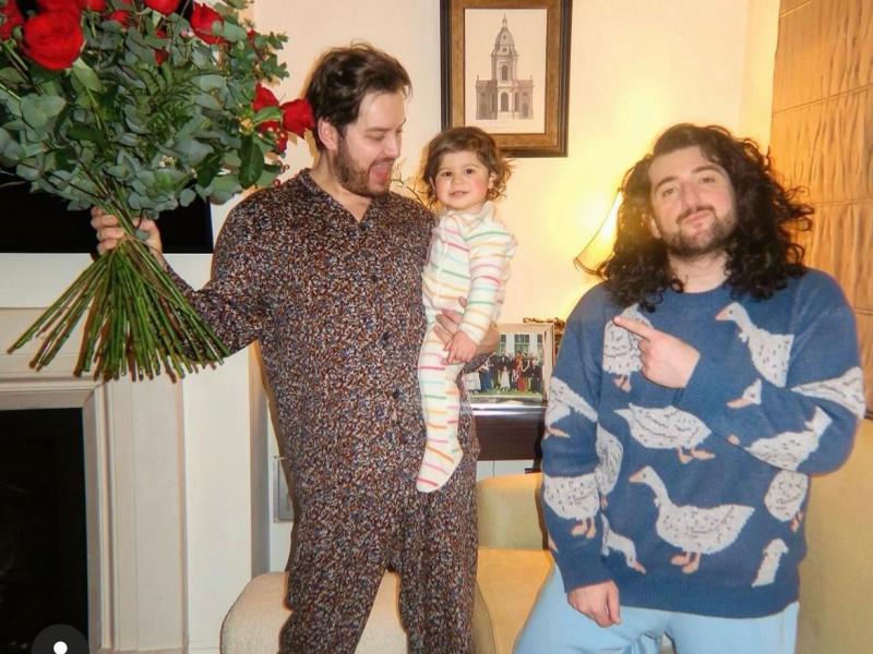 Brian Dowling expecting second baby with husband Arthur Gourounlian