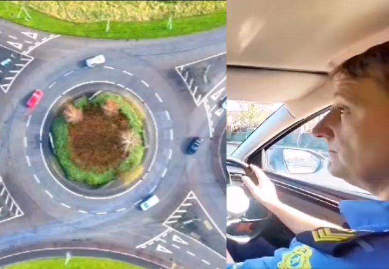 Garda warning as people in Offaly 'don't know how to use roundabouts'