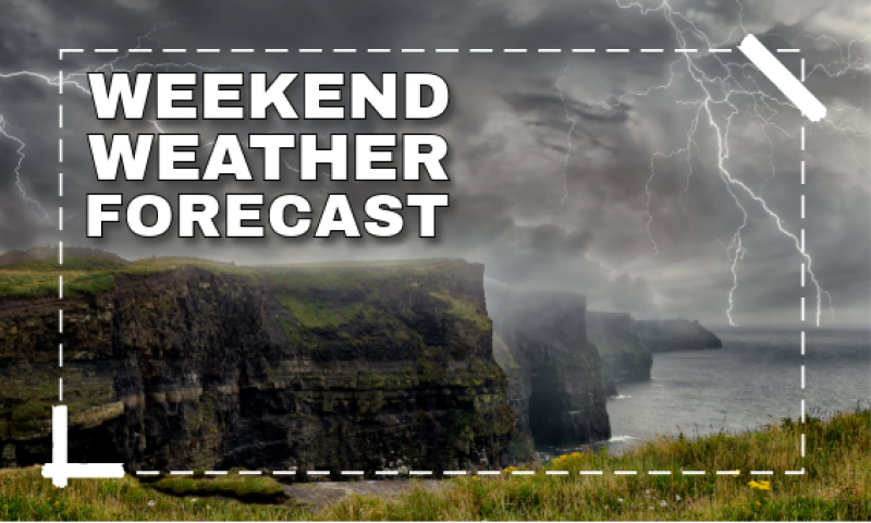 Met Eireann weather forecast for Ireland for the weekend with change on the way