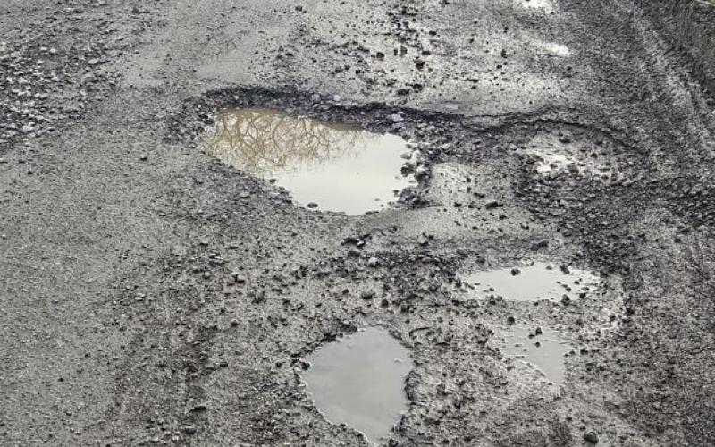 Offaly potholes