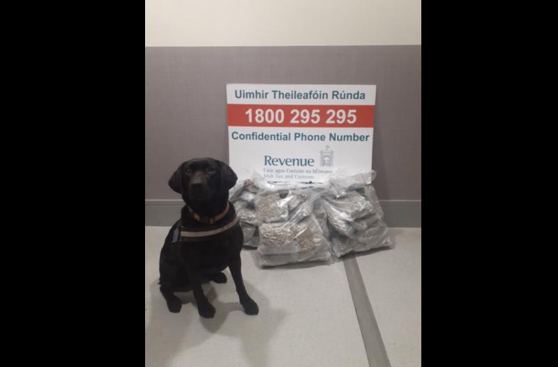 Woman arrested following huge €300,000 worth Cannabis seizure at Dublin Aiport