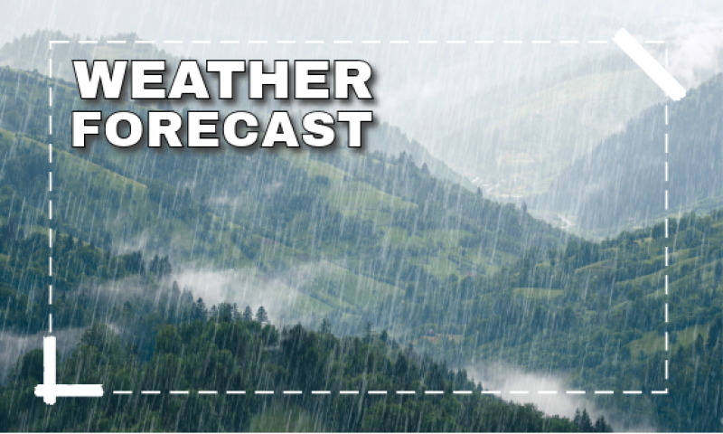 Met Eireann weather forecast for Ireland with wet and windy weather on the way