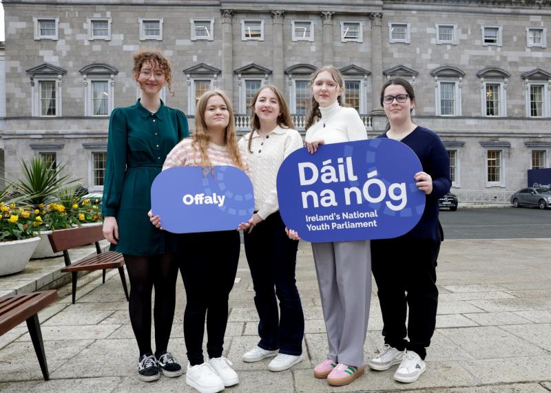 Five young people from Offaly travel to Dáil na nÓg 2024