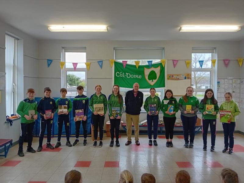 Roscrea author who was founding Principal of Coolderry school returns with books