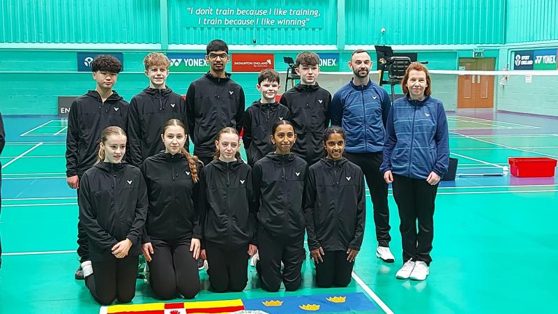 Offaly player lines out for Ireland in badminton