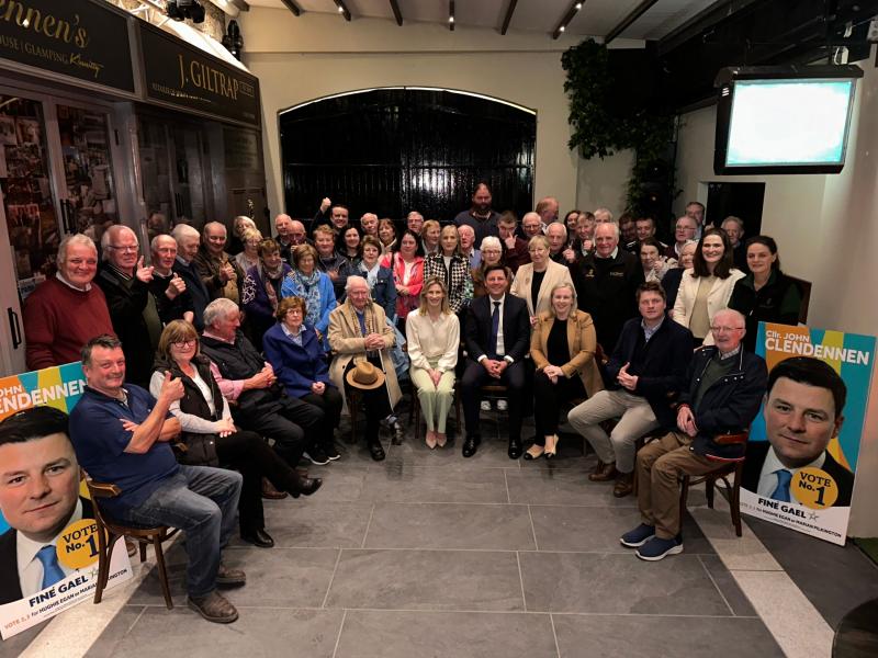 Kinnitty Fine Gael councillor launches local election campaign