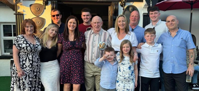 Offaly football hero celebrates 80th birthday party in style