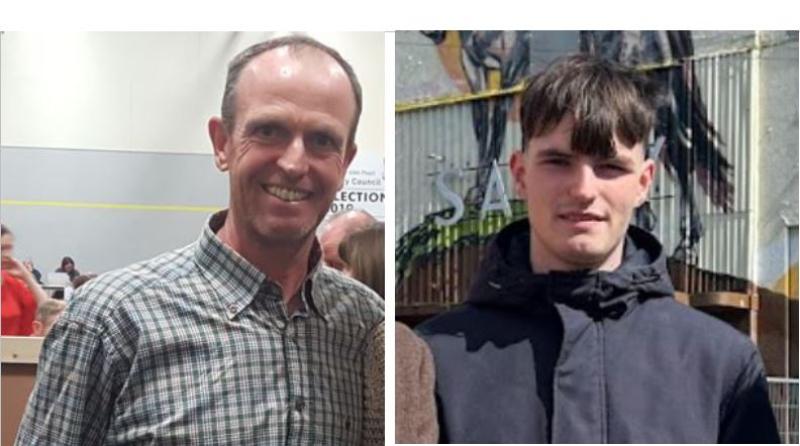 Mark Hackett and Charlie Hackett